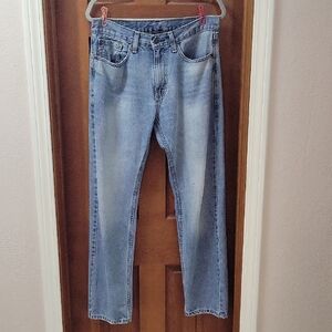 Levi's Classic 505 Blue Straight Jeans